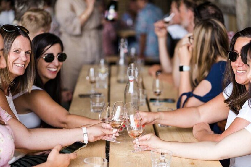 Sussex Vineyard & Winery Bus Tour on Iconic Vintage London Bus