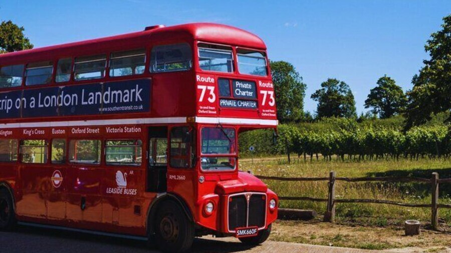 Great British Wine Tours - Vintage bus wine tour