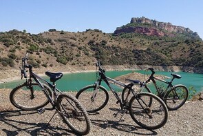 route bike to lake Siurana