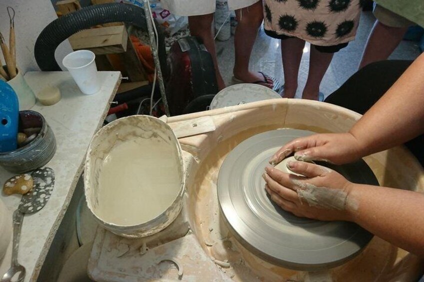 WeGuide Heraklion Crete Pottery and Bakery