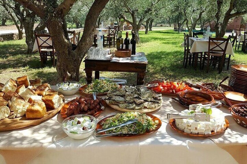 Visit the garden of Zeus - Olive oil experience and snack tasting