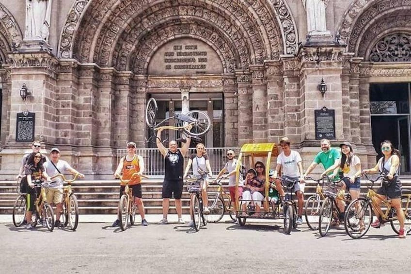 Visit Manila Cathedral on a Bambike!