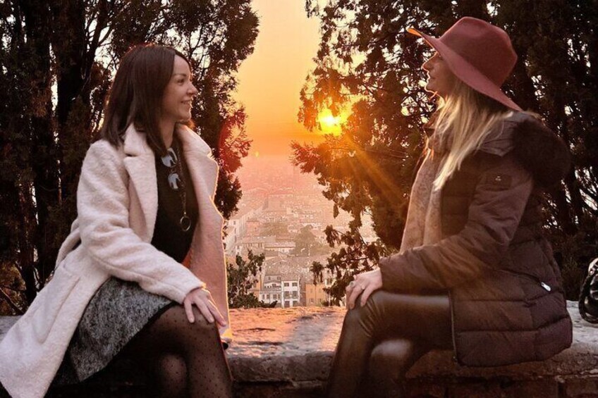 Verona Highlights & Hidden Gems at Sunset with cable car ride