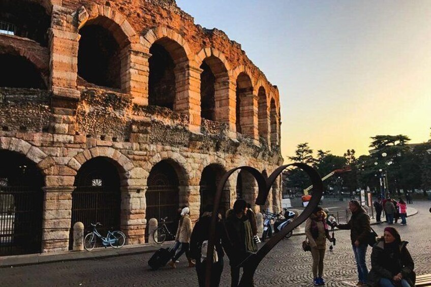 sunset food and wine walking tour