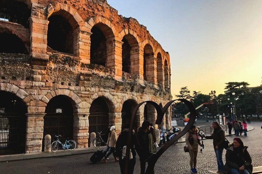sunset food and wine walking tour