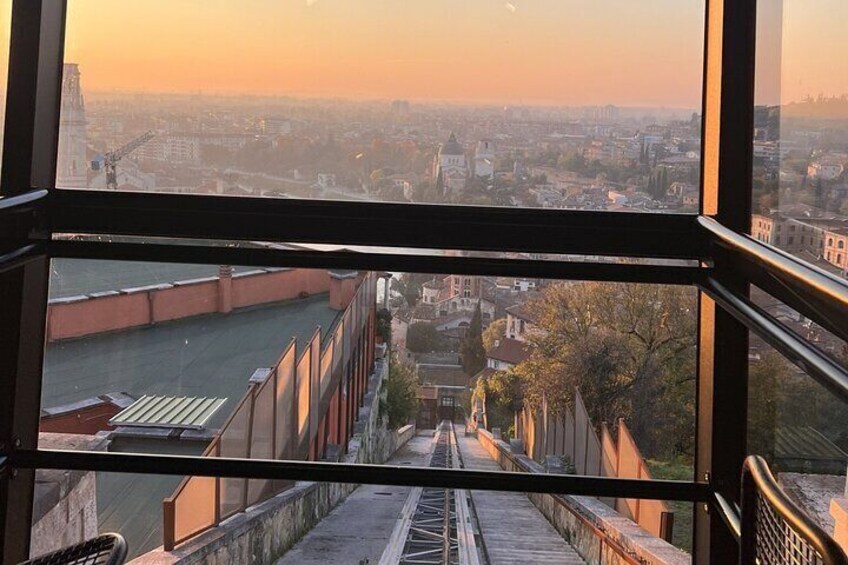 Verona Highlights & Hidden Gems at Sunset with cable car ride