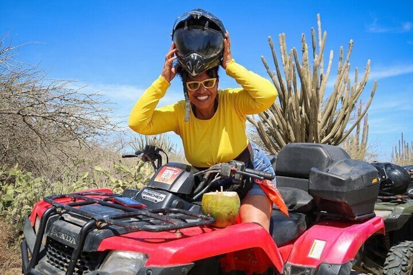 Aruba North Coast ATV Desert and Beach Tour