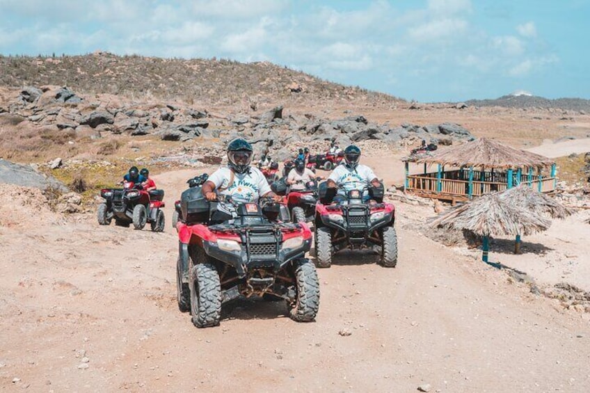 Aruba North Coast ATV Desert and Beach Tour