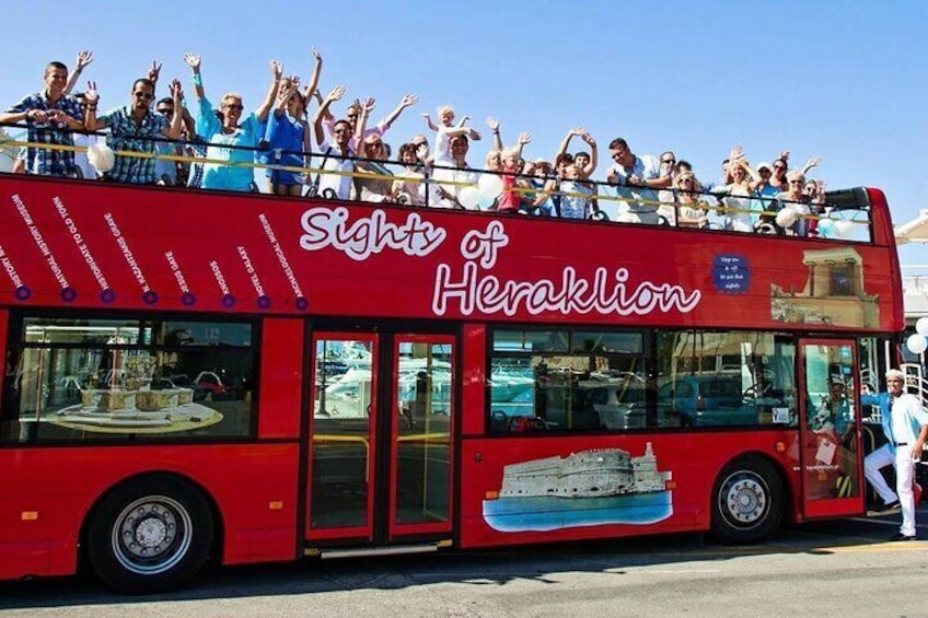 Heraklion Hop on Hop Off Tour
