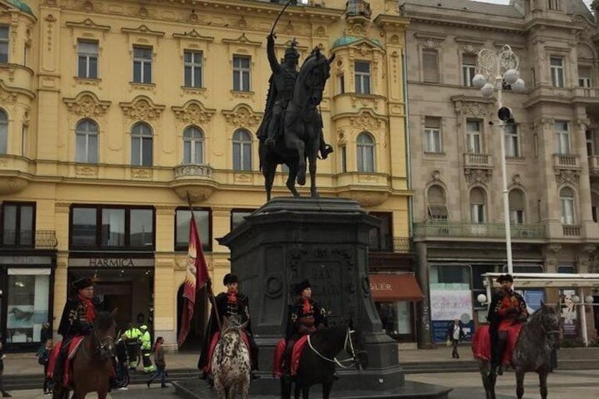 Ban Josip Jelačić and the Kravat regiment