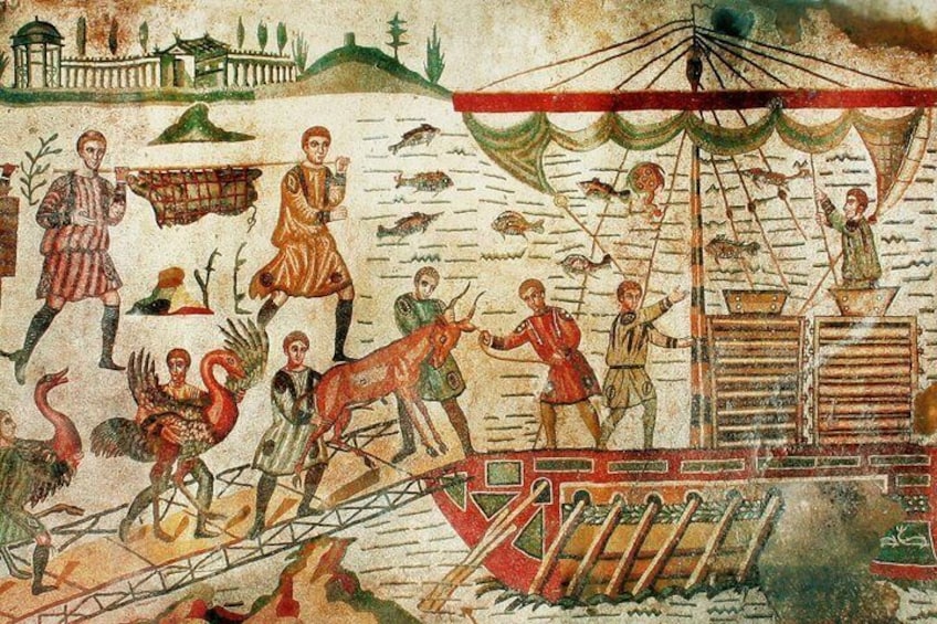 Roman Villa mosaic