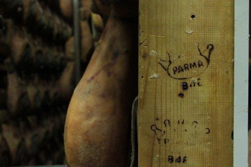 Prosciutto di Parma aging cellars