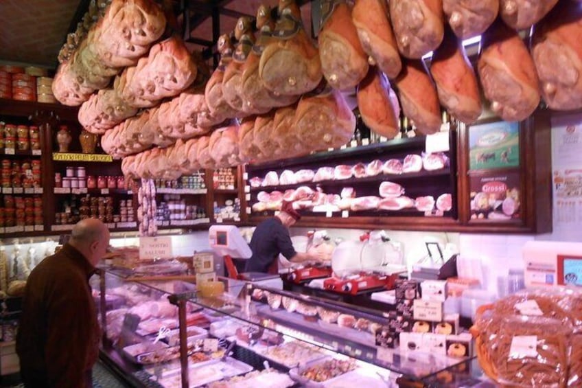 Typical Deli Store in Parma