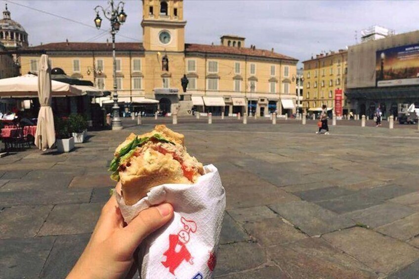 Street food in Parma