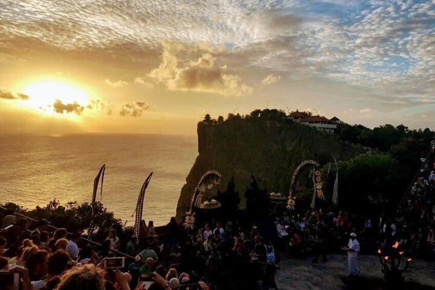 Kecak dance at uluwatu temple 