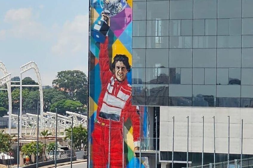 Private Airton Senna Urban Art Tour Experience in São Paulo