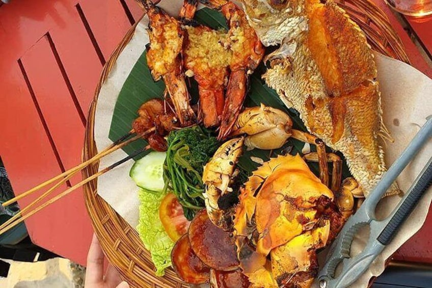 sea food dinner jimbaran