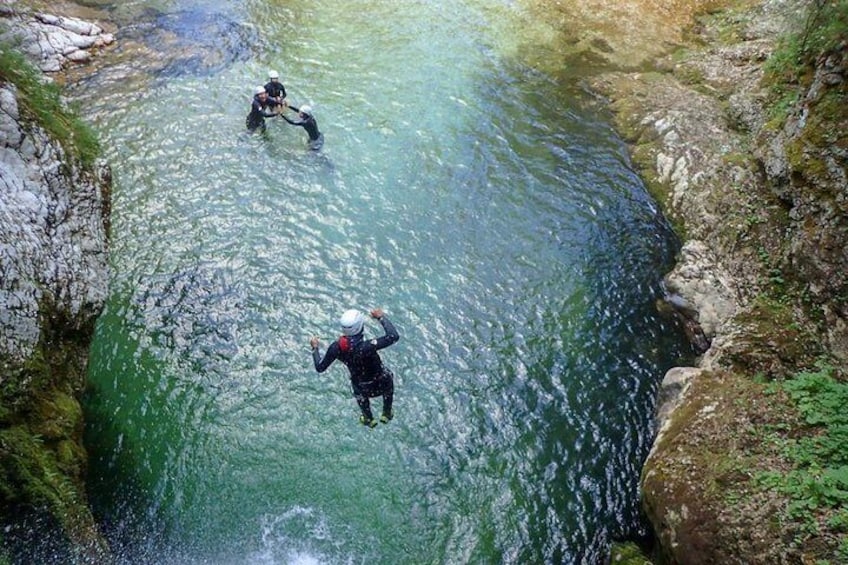 Canyoning Bled Slovenia - Superb Natural Pools of Grmecica Canyon