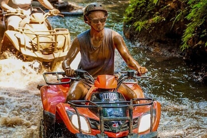 quad bike Quad Bike Bali with Waterfall Gorilla Cave and Lunch