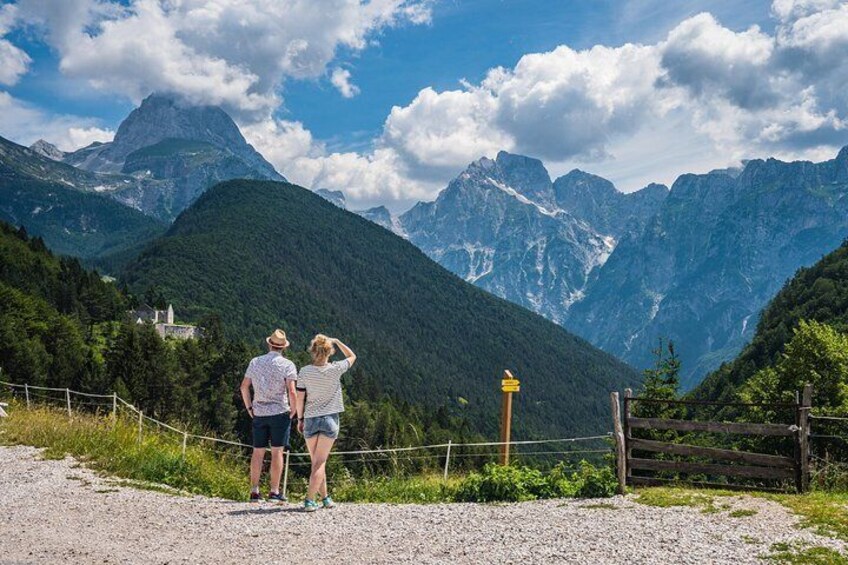 Scenery close to Soca Valley