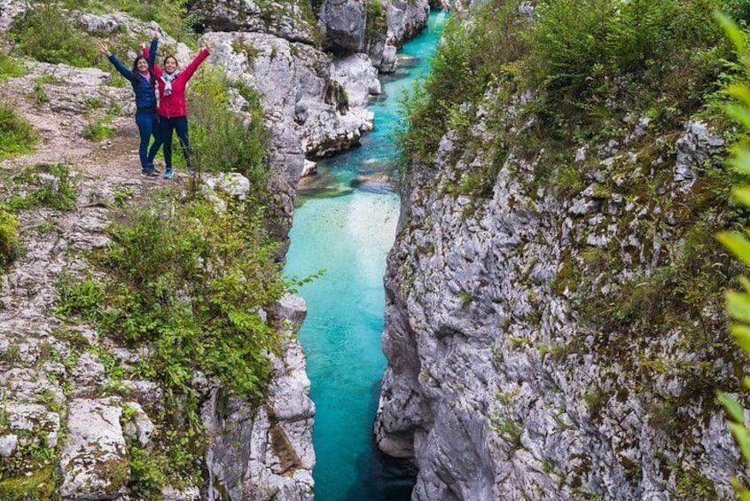 Great Soca Gorge near Bovec Town