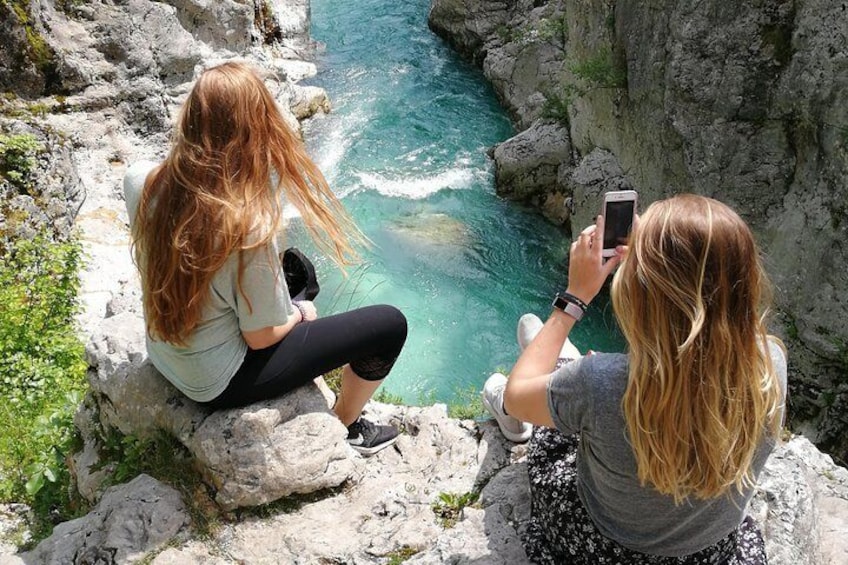 Relax in Soča gorge