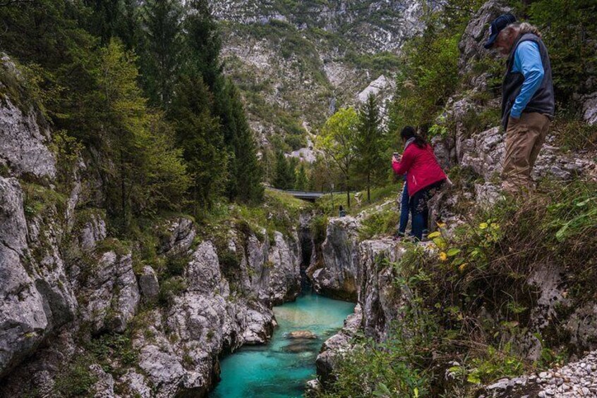 Emerald Soca River near Bovec