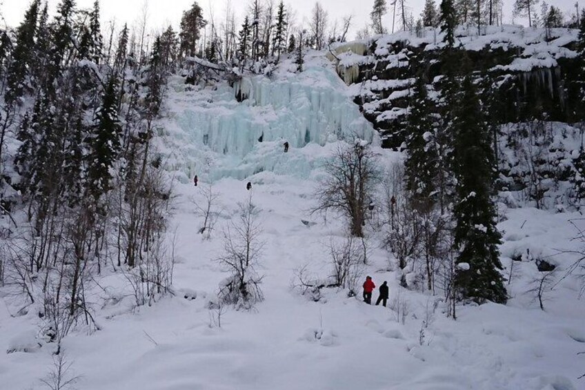 Frozen Waterfall