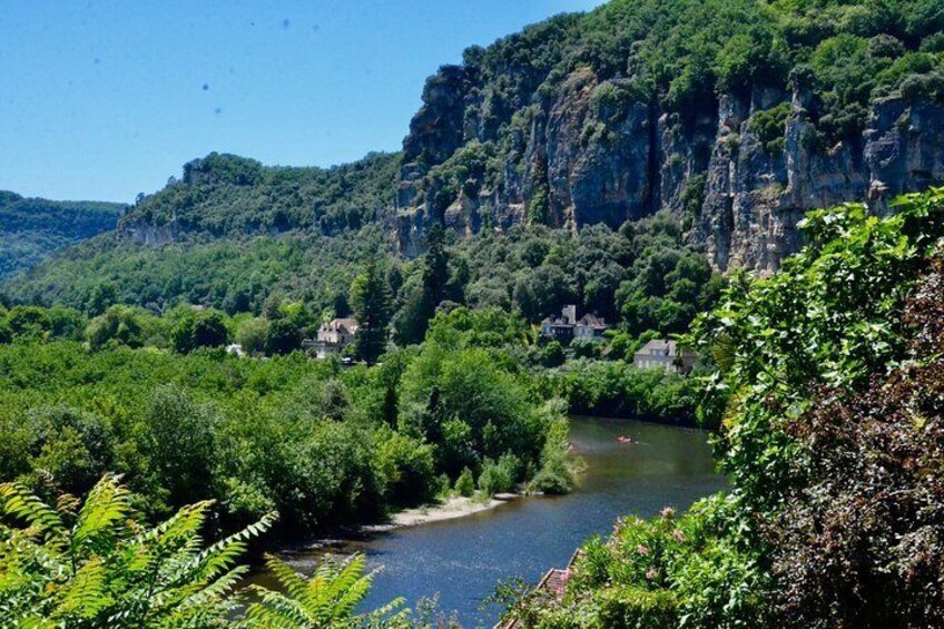 La vallée de la Dordogne en canoë
