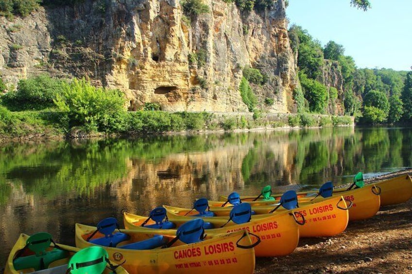 La vallée de la Dordogne en canoë