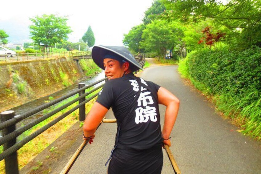 Hot Spring Capital of Yufuin Rickshaw Tour