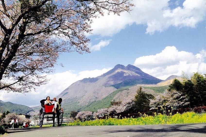 Hot Spring Capital of Yufuin Rickshaw Tour