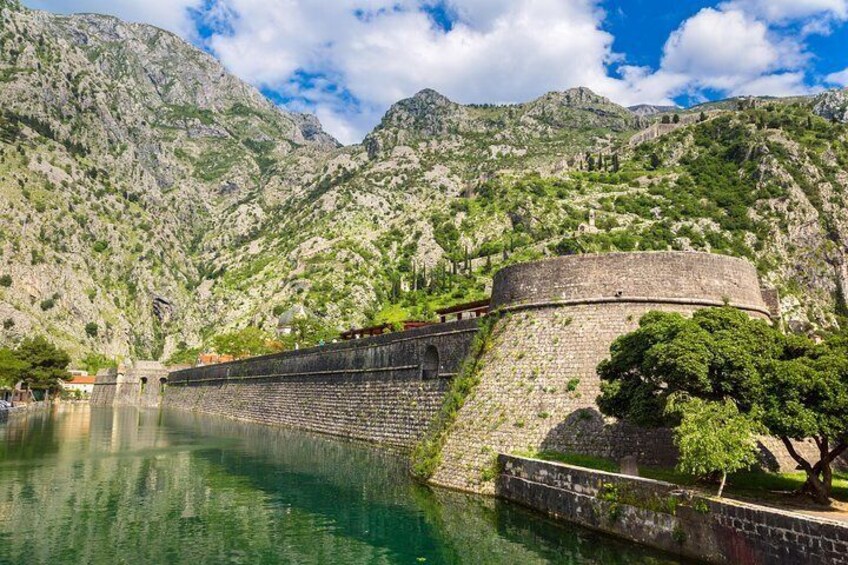 Old fortress in Kotor ( Montenegro) 