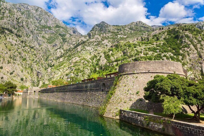 Old fortress in Kotor ( Montenegro)