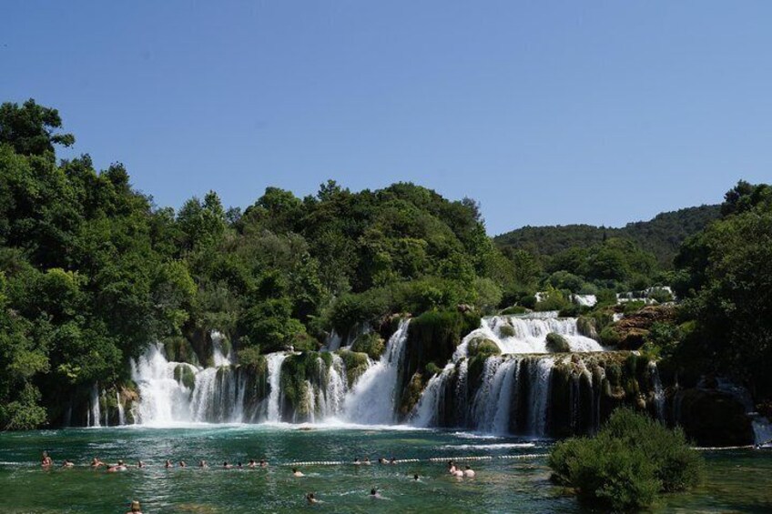 Krka Waterfalls & Klis fortress private tour