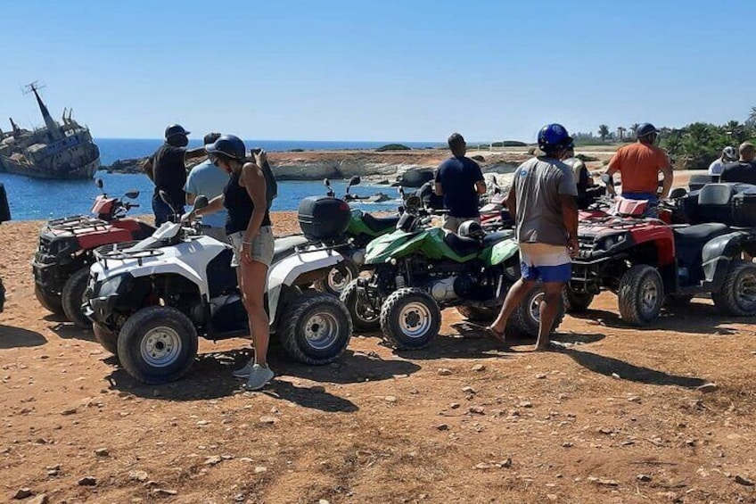 Value for money Quad/Buggy Tour Akamas Incl.Adonis falls,Lara Bay and BBQ lunch 