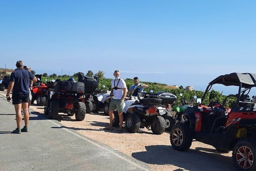 quad safari Akamas incl. Adonis falls and Lunch approx . 5 hours