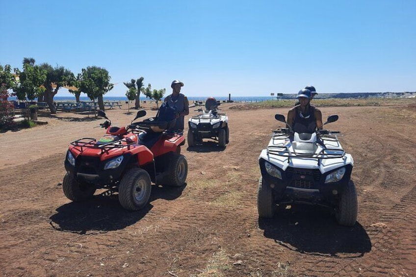 quad safari Akamas incl. Adonis falls and Lunch approx . 5 hours