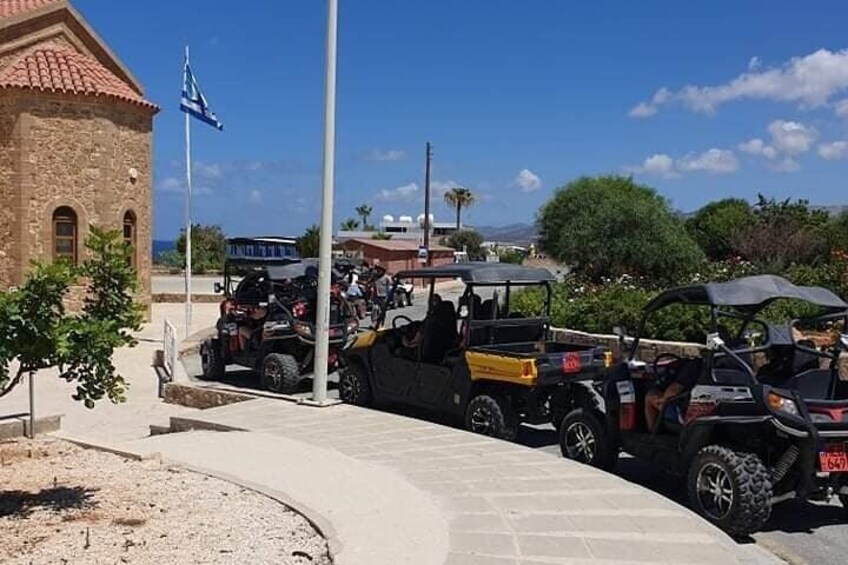 Quad/Buggy Safari Akamas incl. Adonis Falls,Lara Bay ,BBQ lunch