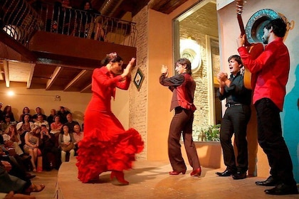 Entrada al espectáculo de flamenco en la Casa de la Memoria
