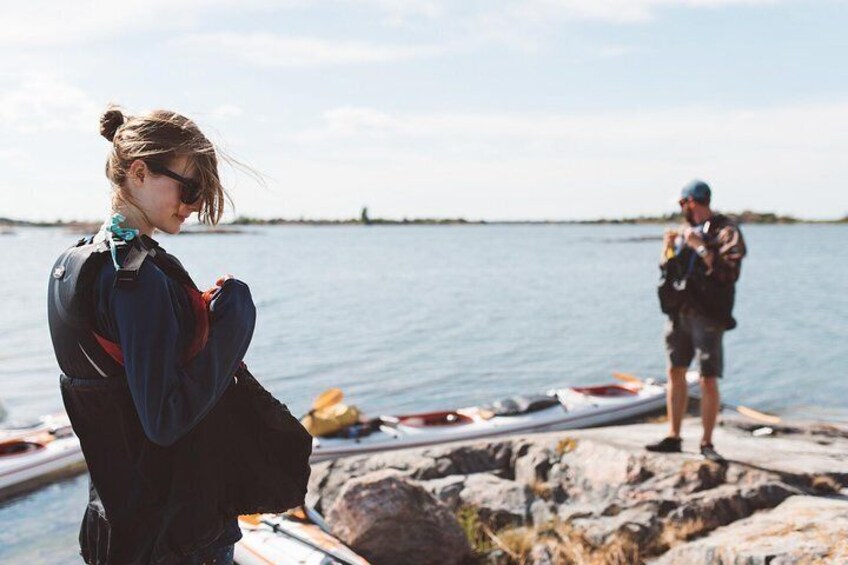 Guided 5-Day Kayak & Wildcamp the Archipelago of Sweden