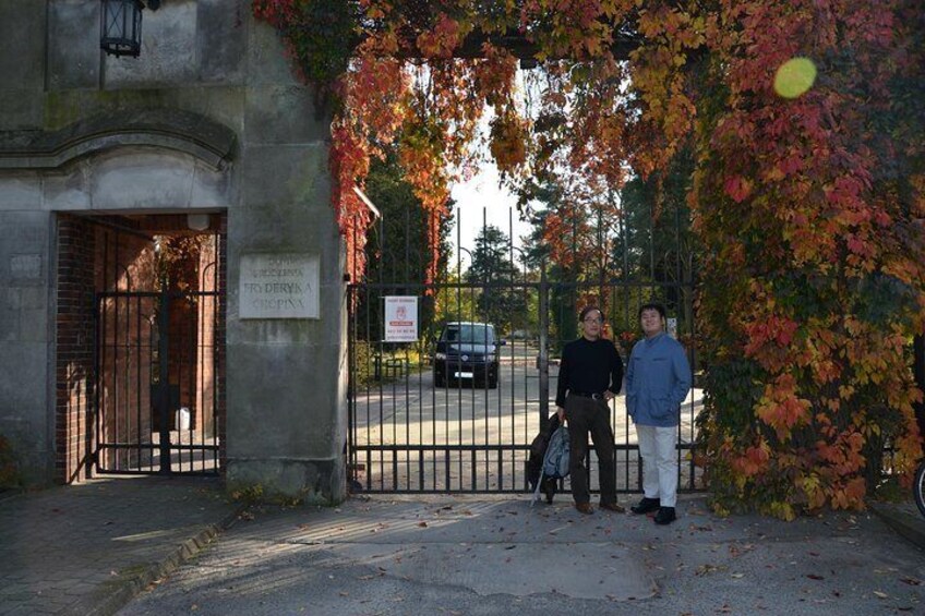 Fryderyk Chopin's Birthplace Half Day Private Tour from Warsaw