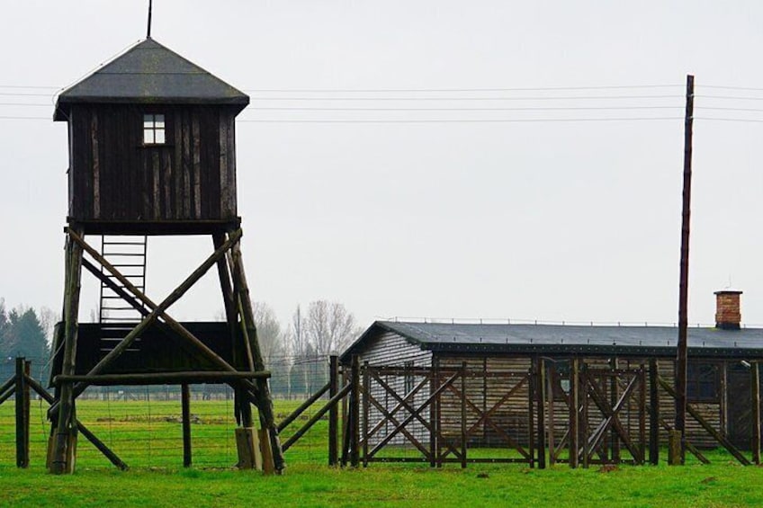 Majdanek - guard tower