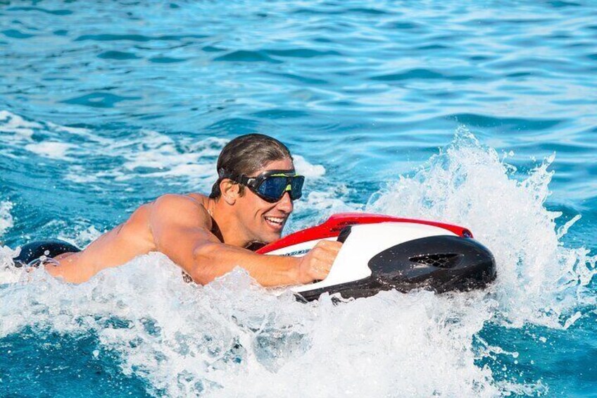 The luxury sea jet