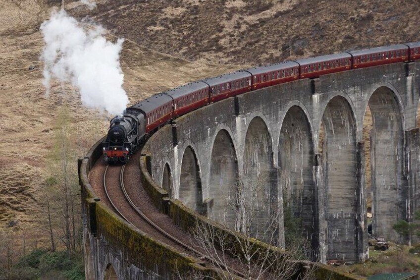 View of the Glenfinnan Viaduct