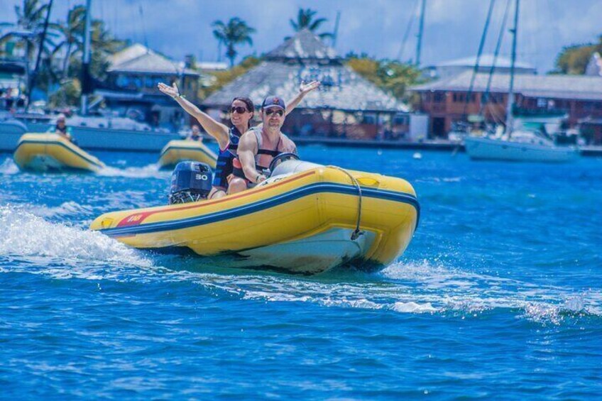 Self-Drive Boat Tour & Snorkel from Simpson Bay