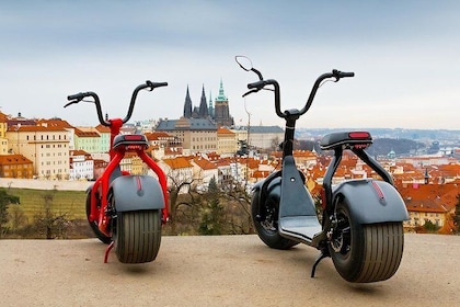 Grand city tour on Scrooser in Prague