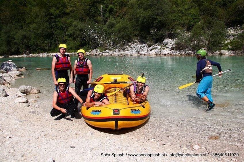 Half Day Rafting On Soca River