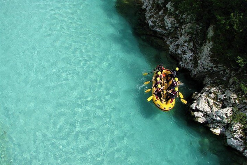 Half Day Rafting On Soca River