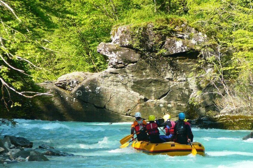 Half Day Rafting On Soca River